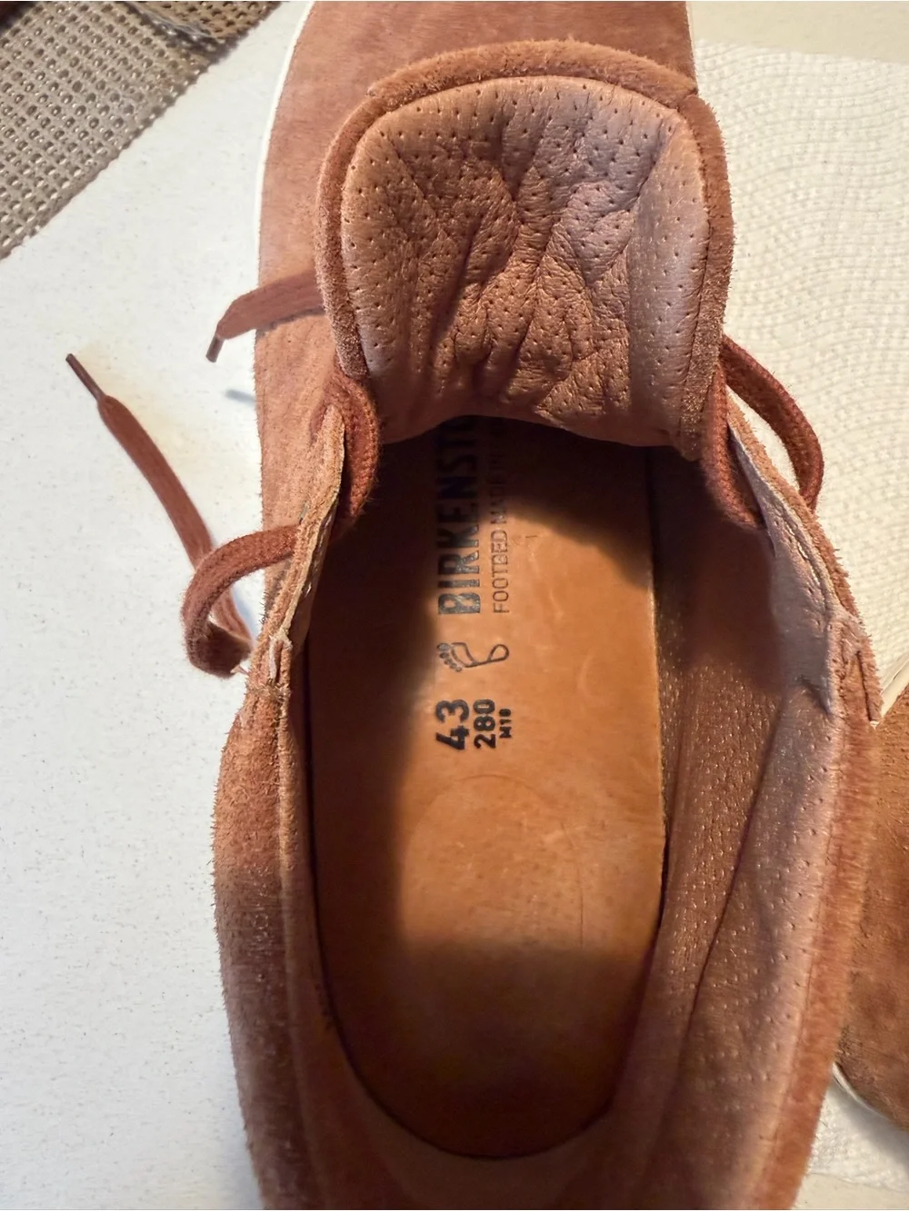 Birkenstock suede chukka
